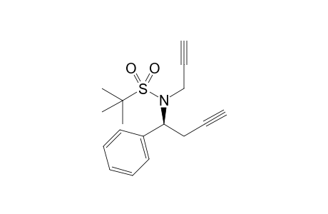 (1S)-N-(tert-Butanesulfonyl)-N-(2-propyl)-1-phenylbut-3-yn-1-amine