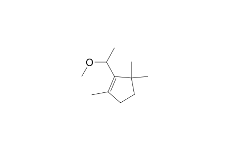 1-(1-Methoxyethyl)-2,2,5-trimethylcyclopent-5-ene