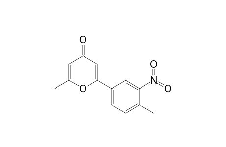 2-(4-Methyl-3-nitrophenyl)-6-methyl-4H-pyran-4-one