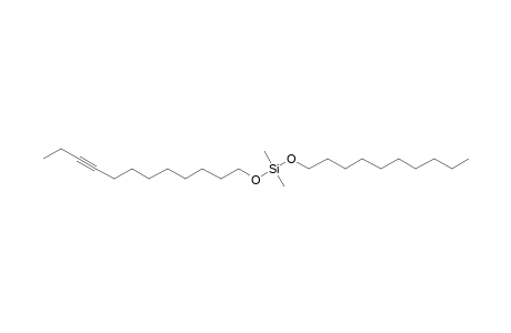 Silane, dimethyl(dodec-9-ynyloxy)decyloxy-