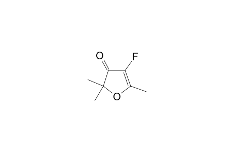 4-fluoro-2,2,5-trimethylfuran-3-one