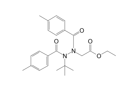 2-[[tert-butyl(p-toluoyl)amino]-p-toluoyl-amino]acetic acid ethyl ester