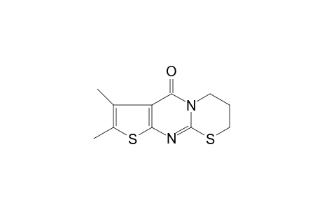 2,3-Dimethyl-7,8-dihydro-4H,6H-thieno[2',3':4,5]pyrimido[2,1-b][1,3]thiazin-4-one