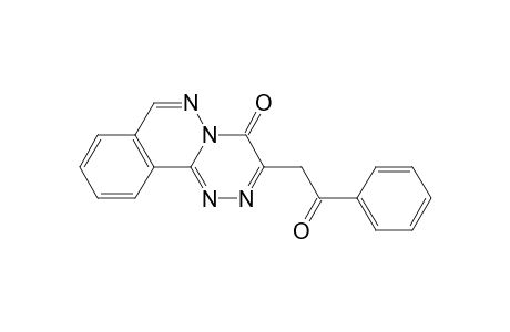 4H-[1,2,4]Triazino[3,4-a]phthalazin-4-one, 3-(2-oxo-2-phenylethyl)-