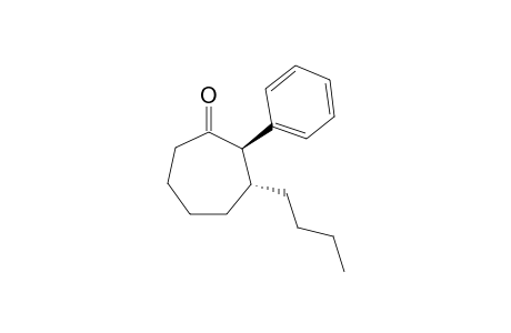 trans-3-butyl-2-phenylcycloheptan-1-one
