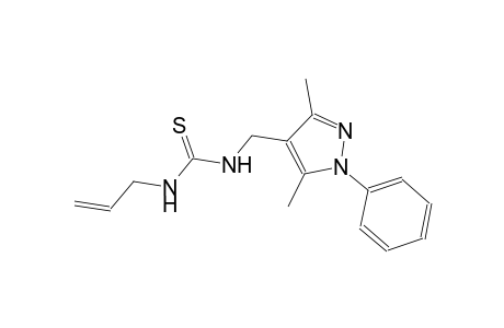 N-allyl-N'-[(3,5-dimethyl-1-phenyl-1H-pyrazol-4-yl)methyl]thiourea