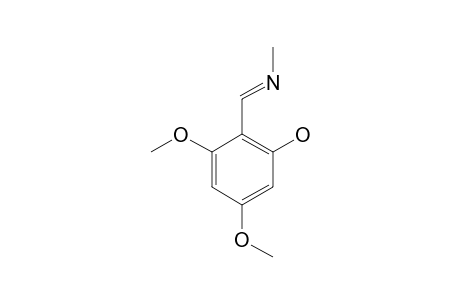 2-HYDROXY-4,6-DIMETHOXYBENZYLIDEN-METHYL-AMINE
