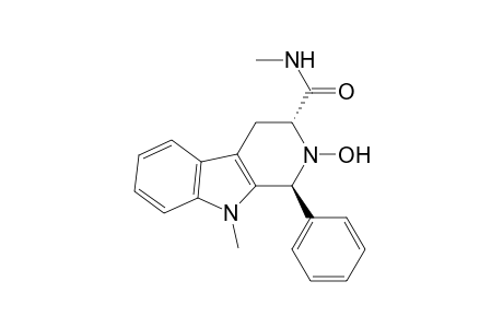 1H-Pyrido[3,4-b]indole-3-carboxamide, 2,3,4,9-tetrahydro-2-hydroxy-N,9-dimethyl-1-phenyl-, trans-
