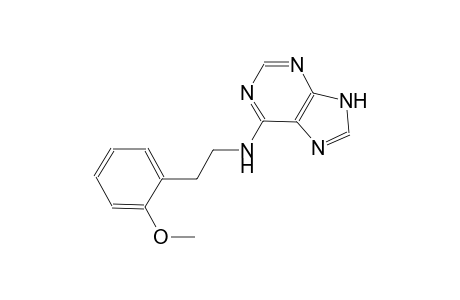 9H-purin-6-amine, N-[2-(2-methoxyphenyl)ethyl]-