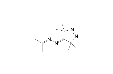 3,3,5,5-Tetramethyl-4-(3-methyl-1,2-diaza-2-butenylidene)-3,5-dihydro-4H-pyrazole