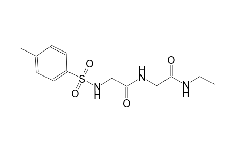 N-[2-(ethylamino)-2-oxoethyl]-2-{[(4-methylphenyl)sulfonyl]amino}acetamide