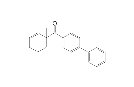 1-Methyl-2-cyclohexenyl biphenyl ketone
