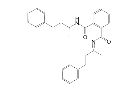 N~1~,N~2~-bis(1-methyl-3-phenylpropyl)phthalamide