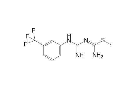 Guanidine, 1-(amino)(methylthio)methylideno-3-(3-trifluoromethylphenyl)-