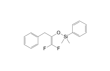 (1,1-difluoro-3-phenylprop-1-en-2-yl)oxy-dimethyl-phenylsilane