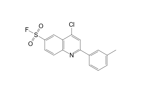 4-chloro-2-m-tolyl-6-quinolinesulfonyl fluoride