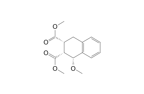 2,3-Naphthalenedicarboxylic acid, 1,2,3,4-tetrahydro-1-methoxy-, dimethyl ester, (1.alpha.,2.alpha.,3.alpha.)-(.+-.)-