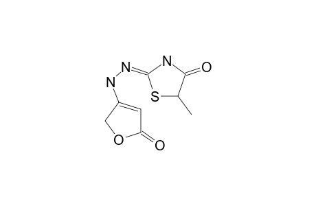 5-METHYL-1,3-THIAZOLIDINE-2,4-DIONE-2-[(5-OXO-2,5-DIHYDROFURAN-3-YL)-HYDRAZONE]
