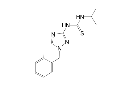 N-isopropyl-N'-[1-(2-methylbenzyl)-1H-1,2,4-triazol-3-yl]thiourea