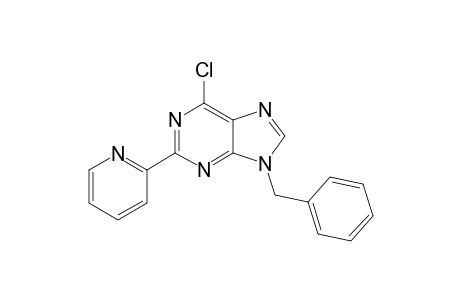 9-Benzyl-6-chloro-2-(2-pyridyl)-9H-purine