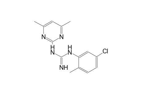 N-(5-chloro-2-methylphenyl)-N'-(4,6-dimethyl-2-pyrimidinyl)guanidine