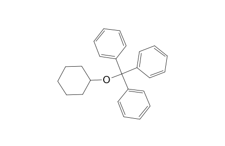 Benzene, 1,1',1''-[(cyclohexyloxy)methylidyne]tris-