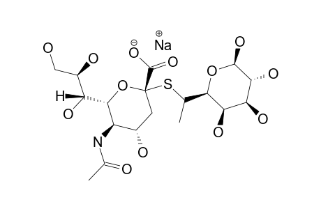 SODIUM-SALT-OF-5-ACETAMIDO-3,5-DIDEOXY-2-THIO-ALPHA-D-GLYCERO-D-GALACTO-NONULOPYRANOSYLONIC-ACID-(2-S-6)-7-DEOXY-L-GLYCERO-D-GALACTO-HEPT