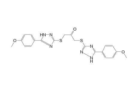 2-propanone, 1,3-bis[[5-(4-methoxyphenyl)-1H-1,2,4-triazol-3-yl]thio]-