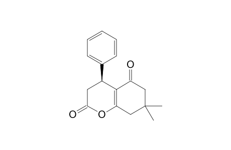 7,7-DIMETHYL-4-PHENYL-3,4,5,6,7,8-HEXAHYDROBENZOPYRANE-2(H),5-DIONE