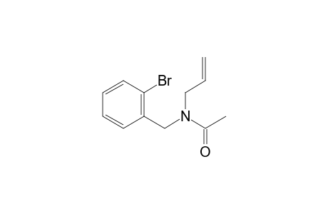 N-Allyl-N-(2-bromobenzyl)-acetamide