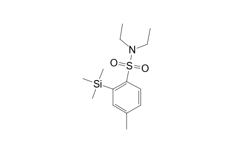 N,N-Diethyl-4-methyl-2-trimethylsilylbenzenesulfonamide