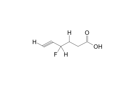 4-FLUORO-5-HEXYNOIC ACID