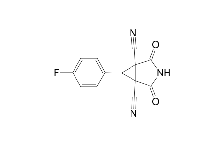 3-Azabicyclo[3.1.0]hexane-1,5-dicarbonitrile, 6-(4-fluorophenyl)-2,4-dioxo-