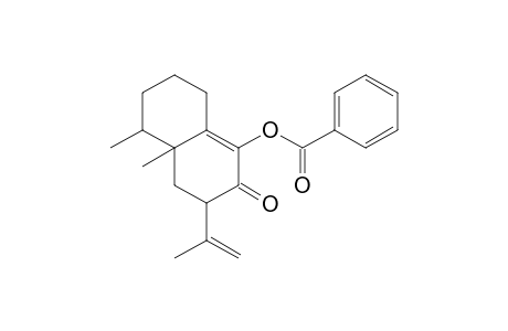 4,4alpha,5,6,7,8-hexahydro-1-hydroxy-3-isopropylidene-4alpha,5-dimethyl-2(3H)-naphthalenone, benzoate