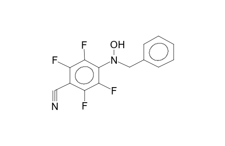 N-BENZYL-N-(4-CYANOTETRAFLUOROPHENYL)HYDROXYLAMINE