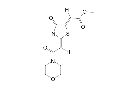 (E)-2-[2-OXO-2-(MORPHOLIN-4-YL)-ETHYLIDENE]-(Z)-5-(METHOXYCARBONYLMETHYLENE)-THIAZOLIDIN-4-ONE