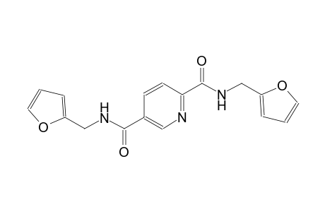 N~2~,N~5~-bis(2-furylmethyl)-2,5-pyridinedicarboxamide
