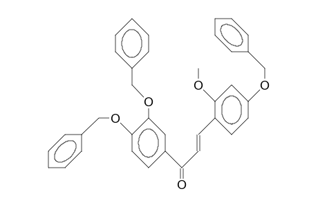 3',4,4'-Tribenzyloxy-2-methoxy-chalcone