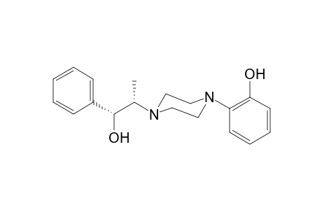2-[4-[(1R,2S)-1-hydroxy-1-phenylpropan-2-yl]-1-piperazinyl]phenol