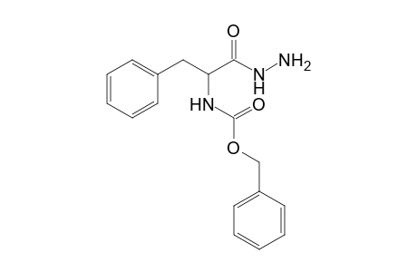 N-[3-Phenyl-2-(N'-benzyloxyamido)propanoyl]hydrazide