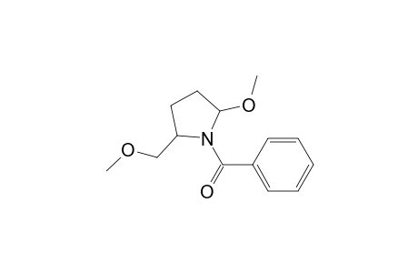 1-Benzoyl-2-(methoxymethyl)-5-methoxypyrrolidine