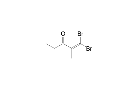 1,1-Dibromo-2-methyl-1-penten-3-one