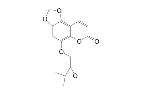 7-(3-Methyl-2,3-epoxybutyloxy)-5,6-methylendioxycumarin