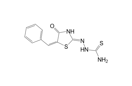 1-[[(5E)-4-oxidanylidene-5-(phenylmethylidene)-1,3-thiazol-2-yl]amino]thiourea
