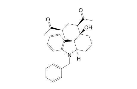 1-[(2S,4R,4aR,7aR,12bR)-4-acetyl-4a-hydroxy-8-(phenylmethyl)-1,2,3,4,5,6,7,7a-octahydrobenzo[d]carbazol-2-yl]ethanone
