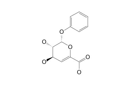 1-O-PHENYL-(DELTA)4-ALPHA-D-GLUCOPYRANURONIC-ACID