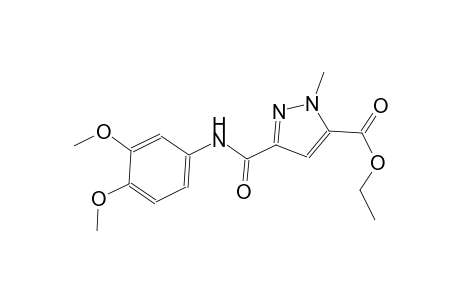 ethyl 3-[(3,4-dimethoxyanilino)carbonyl]-1-methyl-1H-pyrazole-5-carboxylate
