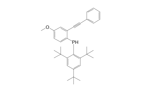 P-[4-Methoxy-2-(2-phenylethynyl)phenyl]-P-(2,4,6-tri-t-butylphenyl)phosphine