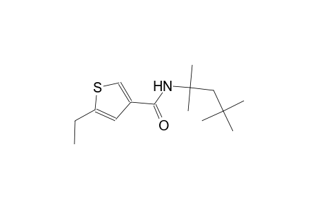 5-ethyl-N-(1,1,3,3-tetramethylbutyl)-3-thiophenecarboxamide