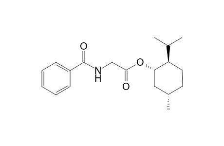 Hippuric acid L-menthylester